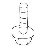 83636205D - : Mount Bracket Screw for Nissan Image