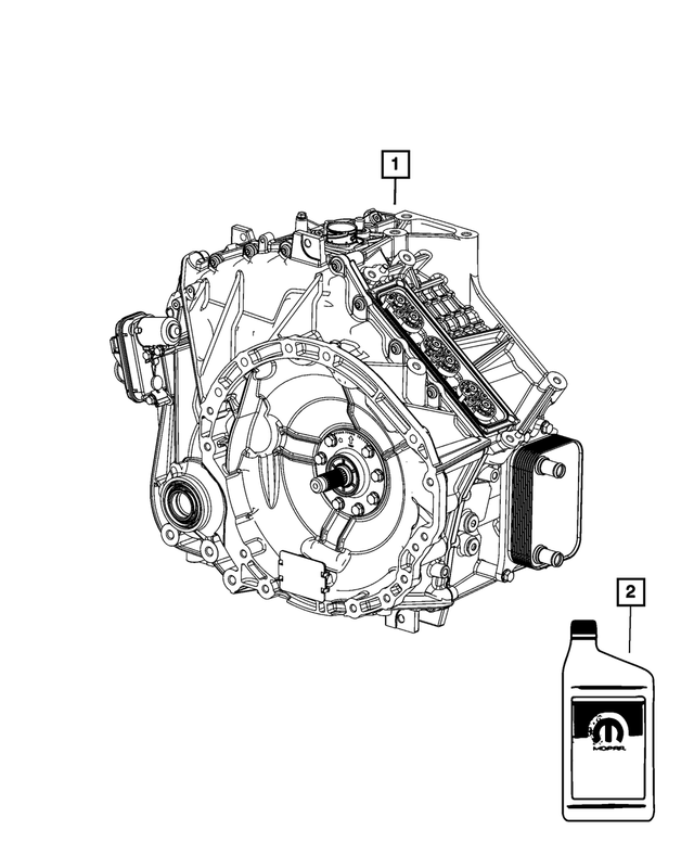 68413378AA - Transmission: Transaxle for Mopar Image image
