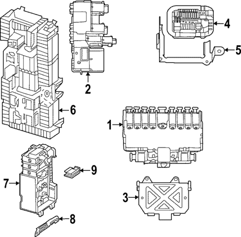 Fuse & Relay for 2023 Mercedes-Benz SL 43 AMG&reg; #0