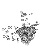 68217702AD - Electrical: Fluid Temperature Sensor for Mopar Image