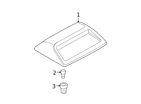 High Mount Lamps for 2007 Ford Fusion #0
