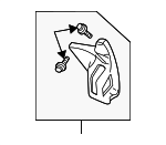 5370A265 - Body: Wheelhouse Liner for Mitsubishi Image