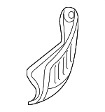 MN186576 - Body: Lower Extension for Mitsubishi Image