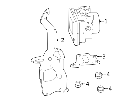 ABS Components for 2021 Honda Accord #0
