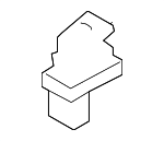 5G0959855KWHS - Body: Window Switch for Volkswagen: Atlas, Atlas Cross Sport, e-Golf, Golf, Golf Alltrack, Golf R, Golf SportWagen, GTI, ID. Buzz, ID.4, Jetta, Tiguan Image