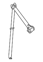 735700E091A2 - Electrical: Belt &amp; Retractor for Toyota Image