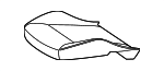 25391027041B81 - Body: Seat Cushion Pad for Mercedes-Benz: GLC 300, GLC 350e, GLC 43 AMG&amp;reg;, GLC 63 AMG&amp;reg;, GLC 63 AMG&amp;reg; S Image image