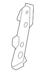 51572FJ0609P - Body: Inner Reinforced for Subaru Image