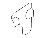 41007184918 - Body: Bracket for BMW: 1 Series M, 128i, 135i, 135is, 328i, 328i xDrive, 328xi, 335i, 335i xDrive, 335is, 335xi, M3, X1 Image