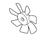 1355A103 - Cooling System: Fan Blade for Mitsubishi Image