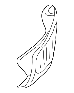 MR535487 - Body: Quarter Panel Extension for Chrysler: Sebring Image