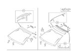 208671061002 - : Windshield for Mercedes-Benz Image