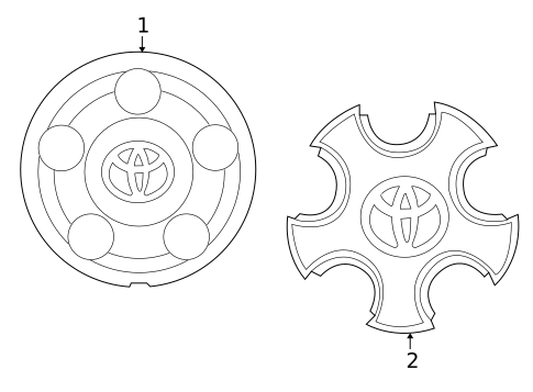 Covers & Trim for 1999 Toyota RAV4 #0