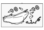 84001FJ320 - : Headlamp Assembly for Subaru Image