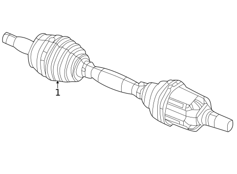 Drive Axles for 2024 Dodge Hornet #0