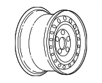 9592321 - Suspension: Wheel, Steel for Chevrolet: Classic, Malibu | Oldsmobile: Alero, Cutlass | Pontiac: Grand Am Image