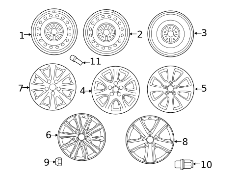 Wheels for 2010 Toyota Camry #0