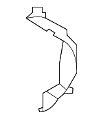 2238857703 - : Air Duct for Mercedes-Benz Image