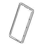 5G0885219A82V - Body: Back Frame for Volkswagen: Arteon, e-Golf, Golf, Golf Alltrack, Golf R, Golf SportWagen, GTI, ID.4, Taos Image