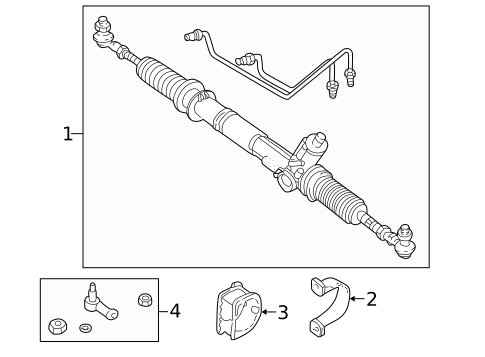 Steering Gear & Linkage for 2005 Jaguar XKR #0