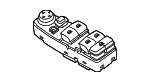 61319241951 - Body: Switch Assembly for BMW: 528i, 528i xDrive, 535d, 535d xDrive, 535i, 535i GT, 535i GT xDrive, 535i xDrive, 550i, 550i GT, 550i GT xDrive, 550i xDrive, ActiveHybrid 5, M5, X3 Image