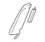 89407GG710D21 - Body: Seat Back End for Kia Image