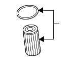 6L115562B - Engine: Oil Filter for Volkswagen Image