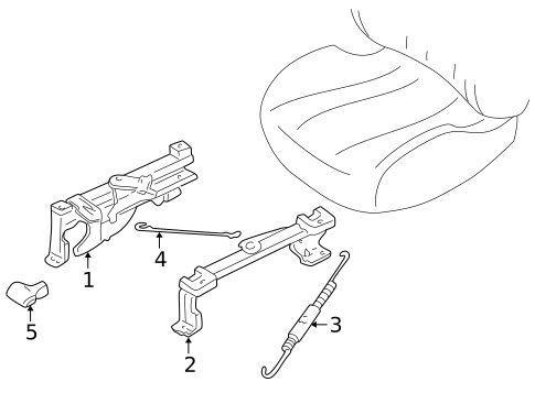 Tracks & Components for 2002 Pontiac Sunfire #2
