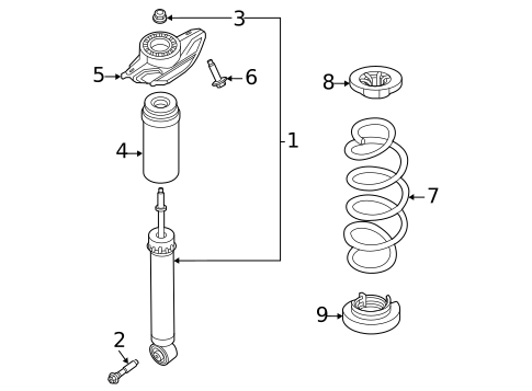 Shocks & Components for 2023 Nissan Rogue #1