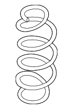 550206RA1D - Suspension: Coil Spring for Nissan: Rogue Image