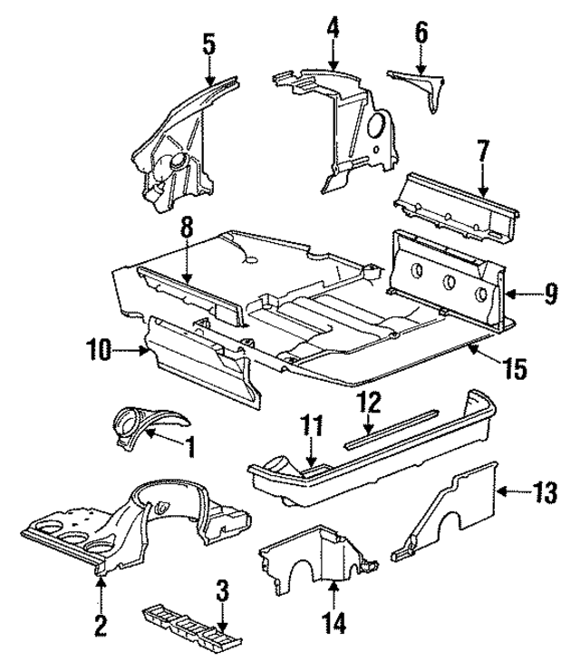 96410640206 - Engine: Air Guide for Porsche Image