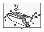 77510TZ3A04ZE - : Glove Box Assembly for Acura Image