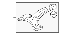 4806806150 - Suspension: Control Arm for Toyota: Camry Image