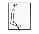 25450D9000 - Cooling System: Connector Hose for Kia: Sportage Image