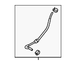 25451D9000 - Cooling System: Overflow Hose for Kia: Sportage Image
