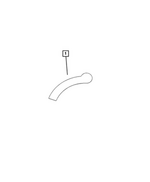 68229417AA - Labels: Temporary Spare Tire Warning Label for Mopar Image