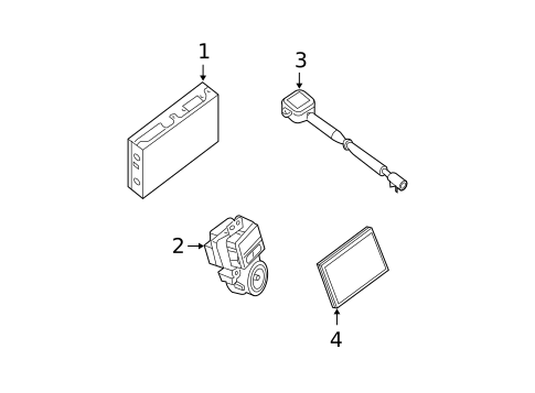 Navigation System Components for 2012 Nissan Armada #0