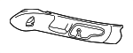 12363053 - Body: Header Trim for Pontiac: Sunfire Image