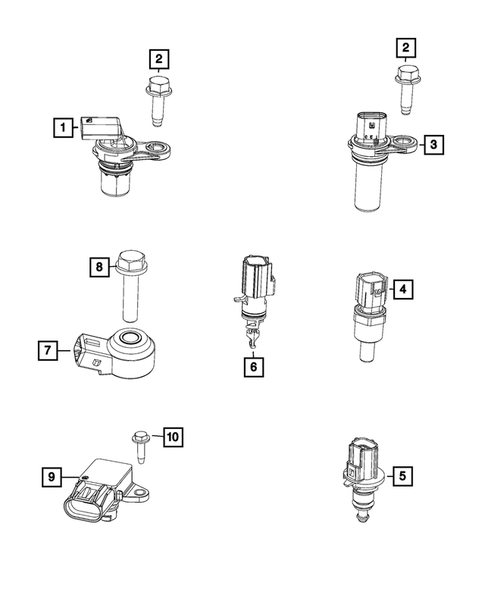 Sensors for 2016 Dodge Journey #2