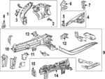 60006824 - Body: Apron Assembly for GM Image