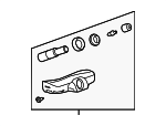 15921013 - Tire &amp; Wheel: Tire Pressure Monitoring System (TPMS) Sensor for GM Image
