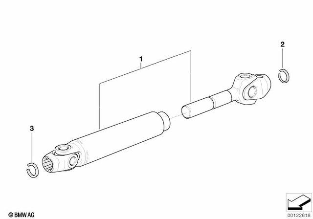 26112325747 - : Drive Shaft for BMW-Motorrad Image