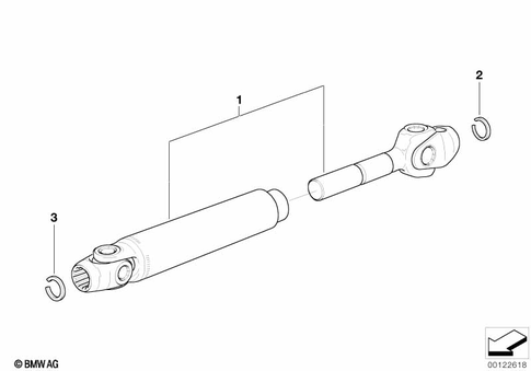 Drive Shaft for 1993 BMW-Motorrad K 1100 LT #0