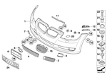 51117154721 - : Open Grid, Left for BMW Image