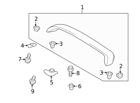 Spoiler for 2003 Toyota Echo #0