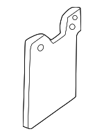 ZZP077616 - : Splash Guard for Mazda: B2300, B2500, B3000, B4000 Image