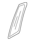73455T6ZA00 - : Fixed Glass for Honda: Ridgeline Image