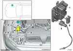 12637614585 - Vehicle Electrical System: Integrated Supply Module for BMW Image