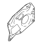 11518623579 - Cooling System: Water Pump Assembly Plate for Mini Image