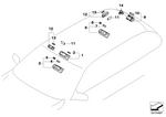 63316962141 - Lighting: Interior Light for BMW Image